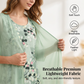 Conjunto de 2 Piezas de Vestido Elegante de Gasa y Cárdigan para Mujer