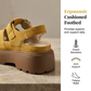 Sandalias de plataforma chunky para mujer
