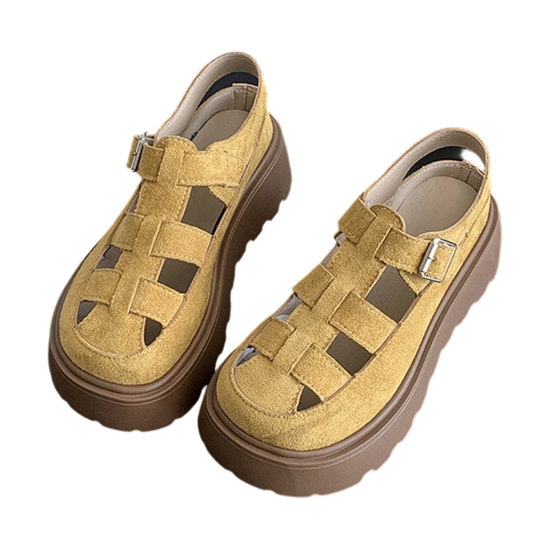 Sandalias de plataforma chunky para mujer