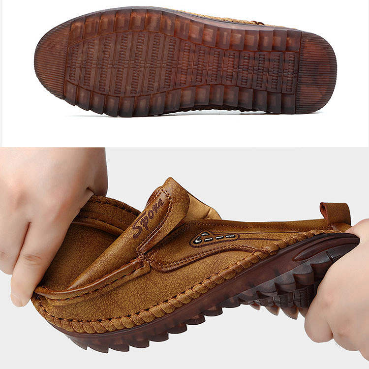 Zapatos Casuales de Cuero para Hombre