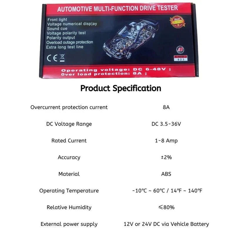 Probador de Circuitos Automotriz