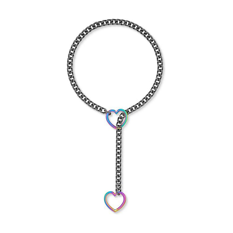 💎 60% OFF NOW! ⏰ Modern Lariat Heart Pendant Necklace – Minimalist design & adjustable chain – Perfect for gifting or daily elegance – sleek and meaningful ❤️
