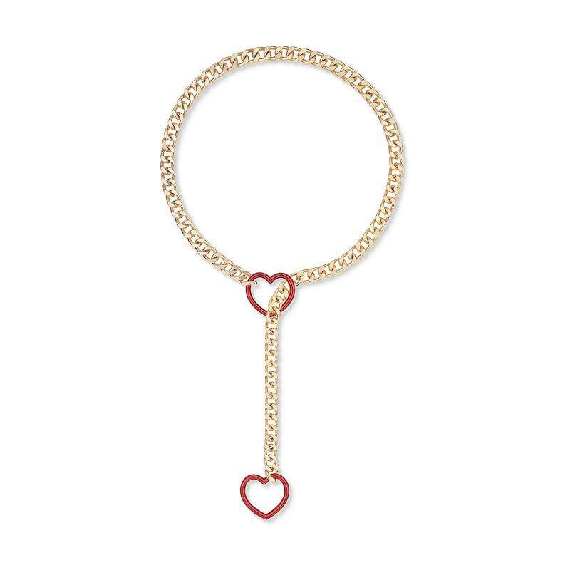 💎 60% OFF NOW! ⏰ Modern Lariat Heart Pendant Necklace – Minimalist design & adjustable chain – Perfect for gifting or daily elegance – sleek and meaningful ❤️