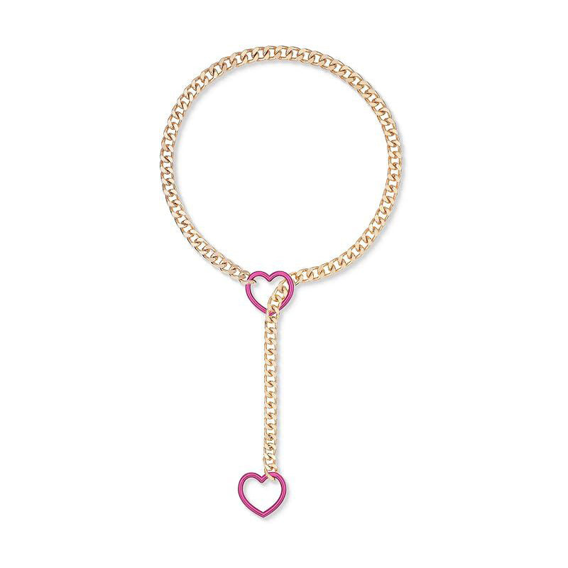 💎 60% OFF NOW! ⏰ Modern Lariat Heart Pendant Necklace – Minimalist design & adjustable chain – Perfect for gifting or daily elegance – sleek and meaningful ❤️