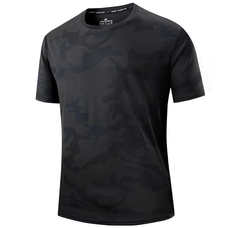 💪 ¡OFERTA LIMITADA 50% OFF! 💥 Camiseta Deportiva de Camuflaje de Secado Rápido para Hombre – Absorción de Humedad, Transpirable, Corte Activo ✨