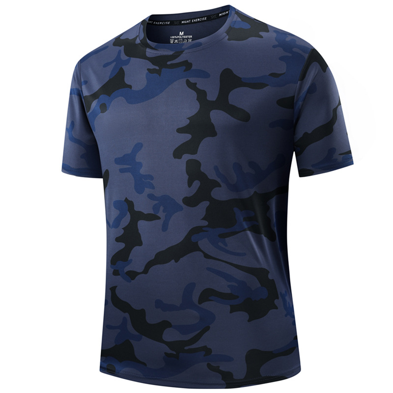 💪 ¡OFERTA LIMITADA 50% OFF! 💥 Camiseta Deportiva de Camuflaje de Secado Rápido para Hombre – Absorción de Humedad, Transpirable, Corte Activo ✨
