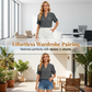 👚 ¡OFERTA POR TIEMPO LIMITADO 50% DE DESCUENTO! 💥 Blusa Casual Holgada con Cuello en V para Mujer – Mangas Enrollables, Dobladillo Asimétrico, Botones Laterales ✨
