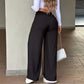⏳¡Oferta por tiempo limitado 50% OFF!⏰Pantalones Rectos de Cintura Alta para Mujer👖