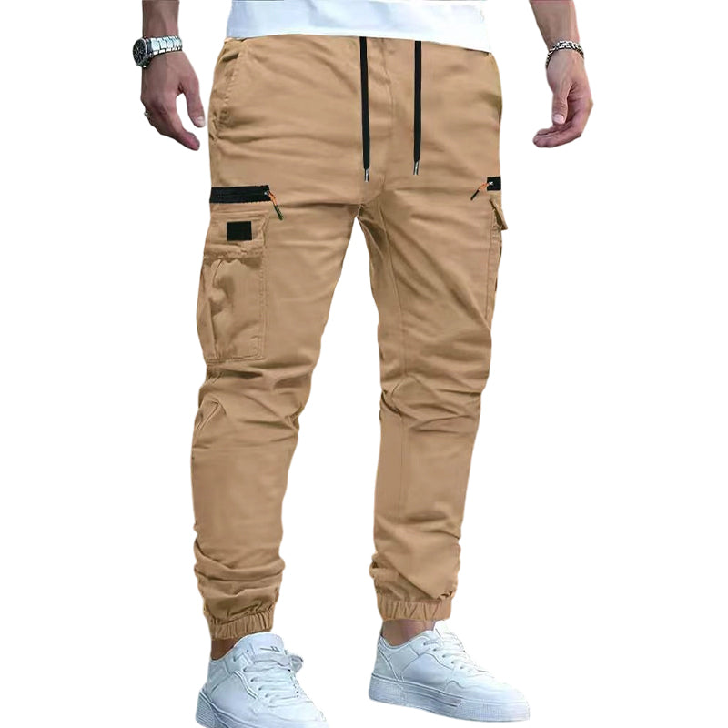 👖 ¡50% DE DESCUENTO POR TIEMPO LIMITADO! 💥 Pantalones Cargo Jogger Casuales para Hombre – Bolsillos Tácticos, Cintura Elástica, Transpirables ✨