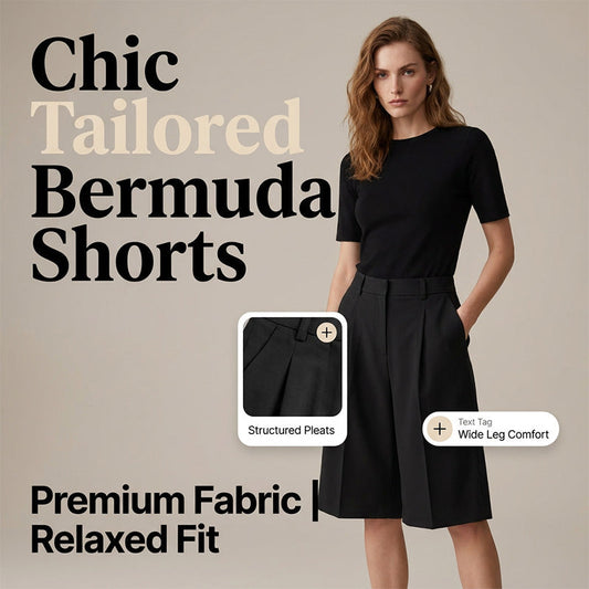 📢📢 50% DE DESCUENTO !! ⏰ Nuevas Llegadas y Más Vendidos - Pantalones Cortos Bermuda Holgados para Mujer