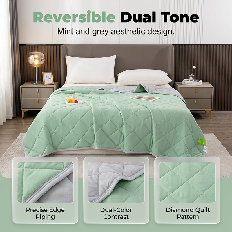 ❄️Oferta de Verano 2026 - 50% OFF💤Manta Ligera Refrescante para Dormir Caluroso🛌