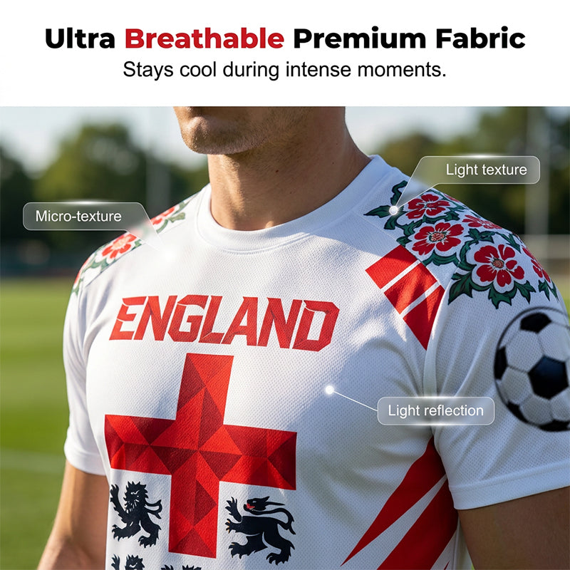 Premium England Football Fan Jersey