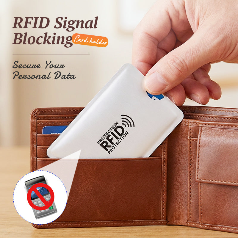 Fundas con protección RFID para tarjetas de crédit