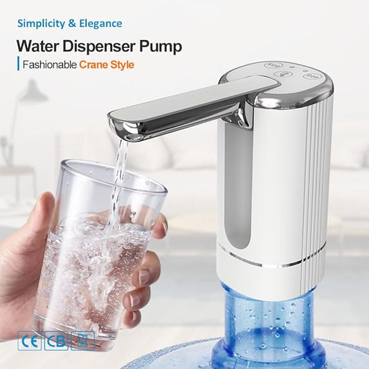 🚰 ¡50 % DE DESCUENTO POR TIEMPO LIMITADO! 💥 Bomba dispensadora automática: recargable, con boquilla plegable, compatible con cualquier recipiente ✨