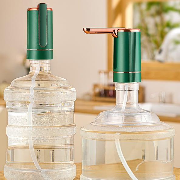 🚰 ¡50 % DE DESCUENTO POR TIEMPO LIMITADO! 💥 Bomba dispensadora automática: recargable, con boquilla plegable, compatible con cualquier recipiente ✨