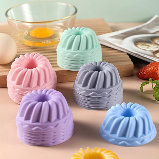 Moldes para hornear de silicona estilo dona