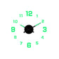 Juego de Reloj de Pared Acrílico Luminoso 3D DIY