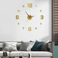 Juego de Reloj de Pared Acrílico Luminoso 3D DIY