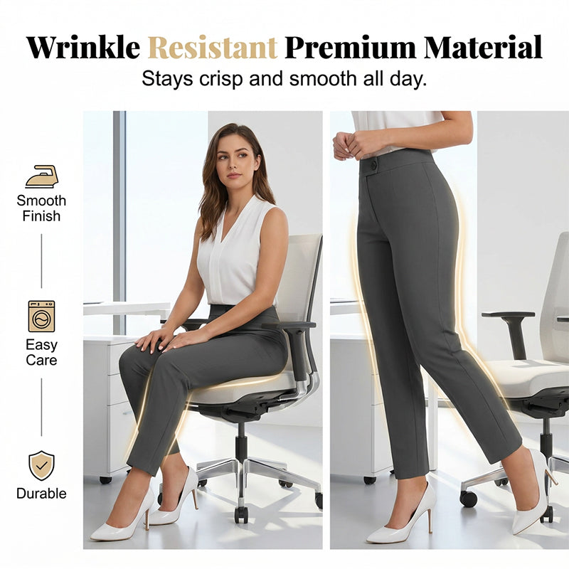 🎁2026 New Arrivals 50% OFF💥Women's High Waisted Cropped Suit Pants