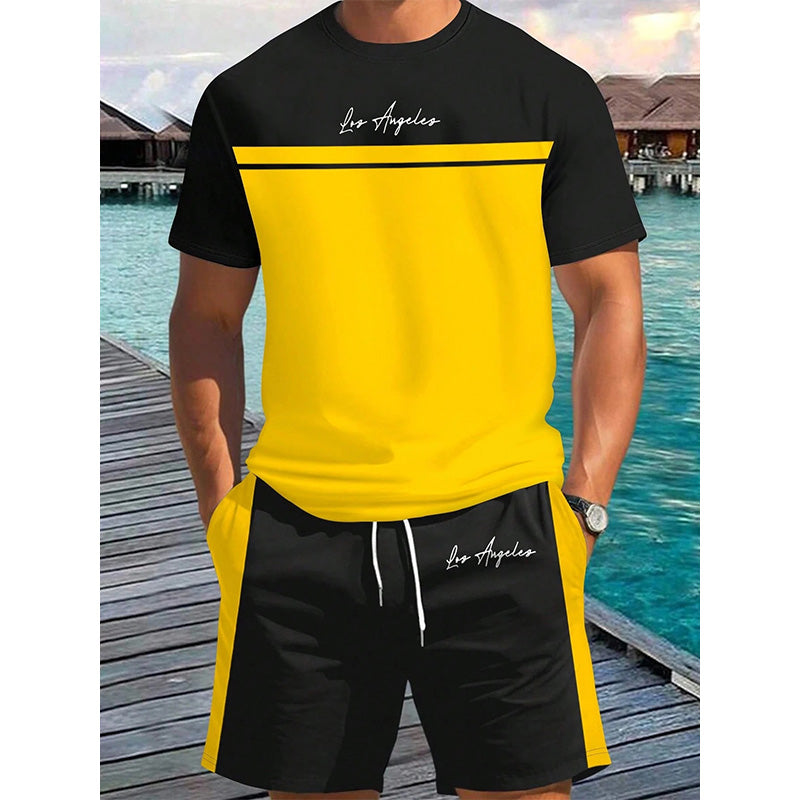 🎁New Arrival 55% OFF💥Stylish Activewear Men's Two-Piece Set