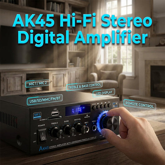 Amplificador digital para karaoke y música