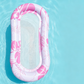 📢📢60 % DE RÉDUCTION !! ⏰Hamac Flottant Gonflable pour Piscine avec Centre en Filet – Confort & Fraîcheur pour l'Été