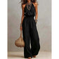 Women's Elegant Backless Halter Jumpsuit