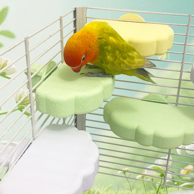 ⏳ Oferta por Tiempo Limitado ⏰ Plataforma Posadero para Pájaros con Forma de Nube