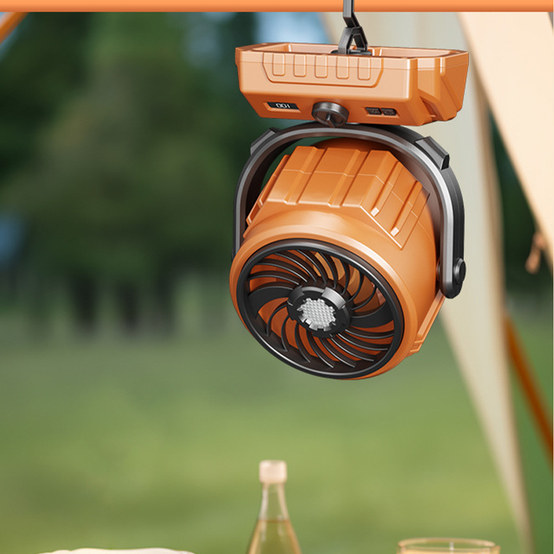 ⏳ Oferta por Tiempo Limitado ⏰ Ventilador Turbo de Camping 100 Velocidades – Recargable y Potente – Compacto, Silencioso y Larga Batería – Perfecto para Tiendas, Autocaravanas o Espacios de Trabajo al Aire Libre 🔋⛺✨