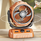 ⏳ Oferta por Tiempo Limitado ⏰ Ventilador Turbo de Camping 100 Velocidades – Recargable y Potente – Compacto, Silencioso y Larga Batería – Perfecto para Tiendas, Autocaravanas o Espacios de Trabajo al Aire Libre 🔋⛺✨