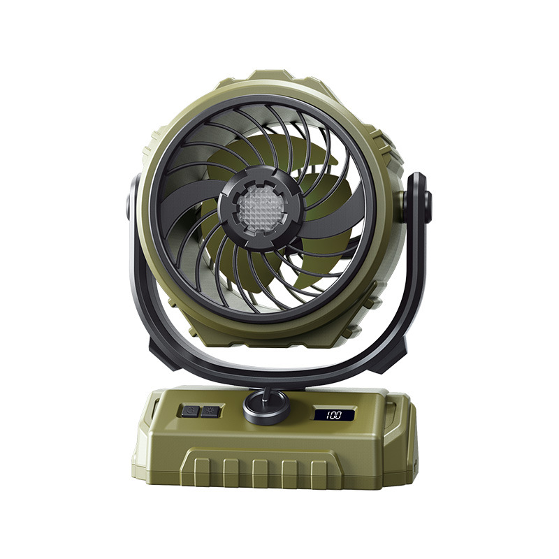 ⏳ Oferta por Tiempo Limitado ⏰ Ventilador Turbo de Camping 100 Velocidades – Recargable y Potente – Compacto, Silencioso y Larga Batería – Perfecto para Tiendas, Autocaravanas o Espacios de Trabajo al Aire Libre 🔋⛺✨