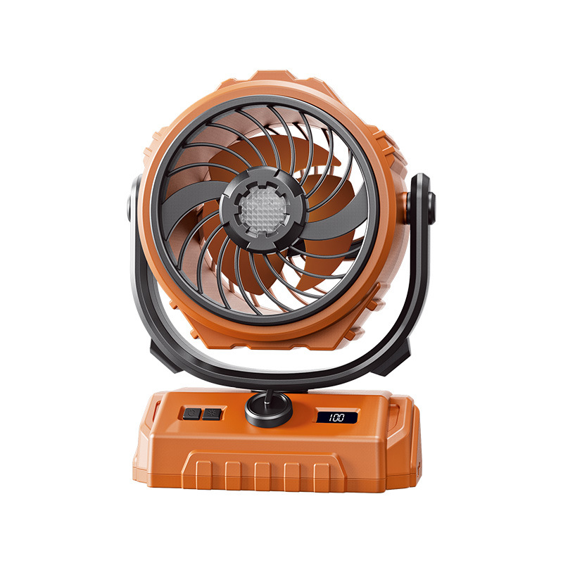 ⏳ Oferta por Tiempo Limitado ⏰ Ventilador Turbo de Camping 100 Velocidades – Recargable y Potente – Compacto, Silencioso y Larga Batería – Perfecto para Tiendas, Autocaravanas o Espacios de Trabajo al Aire Libre 🔋⛺✨