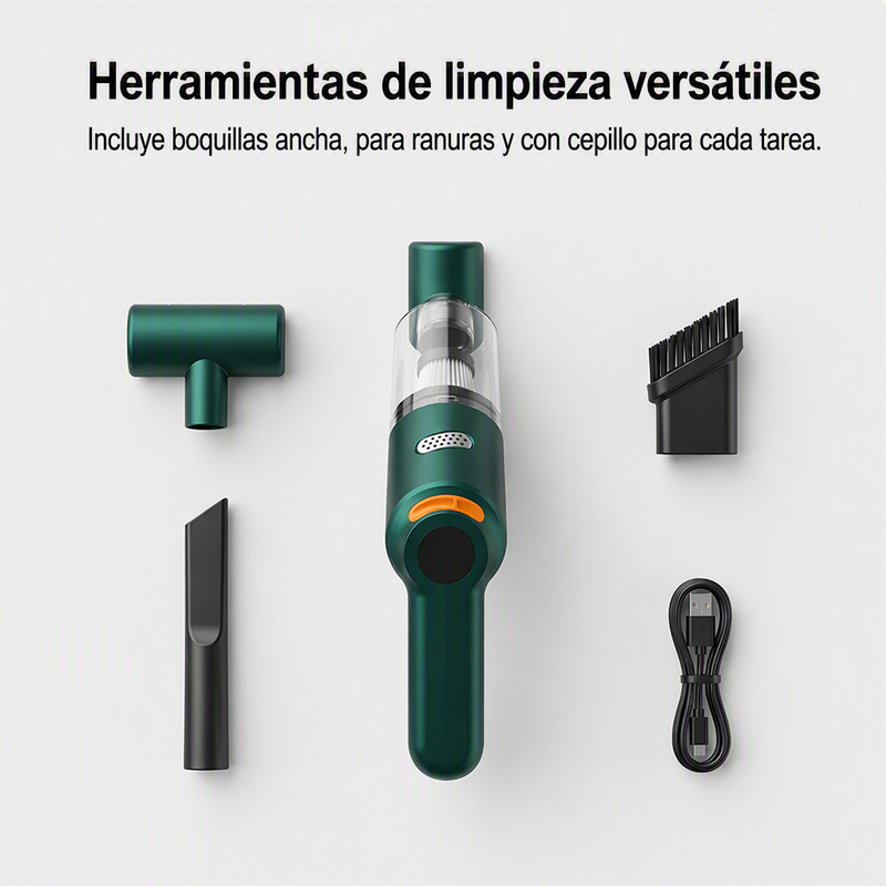 🎉 Oferta 2026 — ¡Más de 142,000 Vendidos! 🧹 Aspiradora Inalámbrica para Coche – Potencia de Succión de 10000Pa y Batería de 4000mAh 🚗