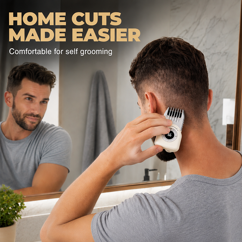 💈✂️ Recortadora de Cabello Inalámbrica – Corte Profesional en Casa, Pantalla LED y Cuchillas Lavables para un Acabado Perfecto 🔋✨
