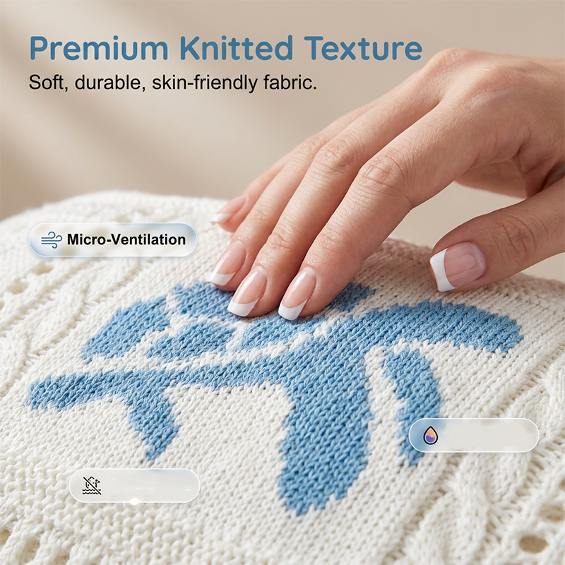 50% Off Turtle Pattern Crochet Tote Bag | Summer Essential