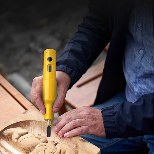 🪵⚡ ¡OFERTA 50% OFF! Máquina de Tallado Eléctrica Inalámbrica – Herramienta Profesional para Madera, Artesanía y Grabado ✨