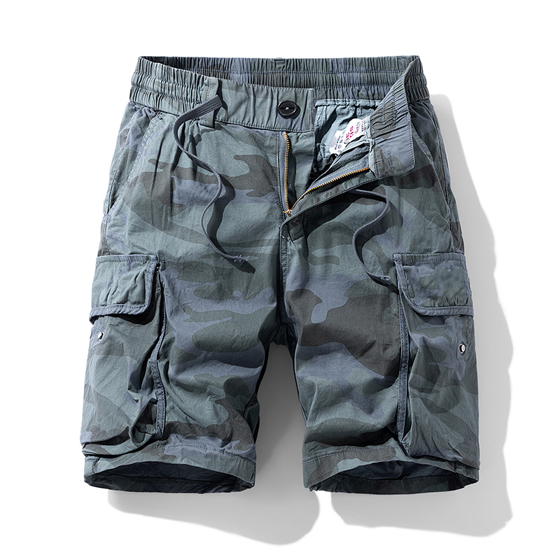 🩳 ¡OFERTA LIMITADA 50% OFF! ✨ Shorts Cargo Casuales de Corte Holgado para Hombre – Multibolsillos, Transpirables y Resistentes 🌲