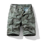🩳 ¡OFERTA LIMITADA 50% OFF! ✨ Shorts Cargo Casuales de Corte Holgado para Hombre – Multibolsillos, Transpirables y Resistentes 🌲