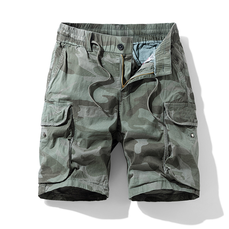 🩳 ¡OFERTA LIMITADA 50% OFF! ✨ Shorts Cargo Casuales de Corte Holgado para Hombre – Multibolsillos, Transpirables y Resistentes 🌲