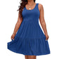 🎁 Nueva Llegada 50% DTO 💥 Vestido Sin Mangas hasta la Rodilla para Mujer