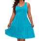 🎁 Nueva Llegada 50% DTO 💥 Vestido Sin Mangas hasta la Rodilla para Mujer