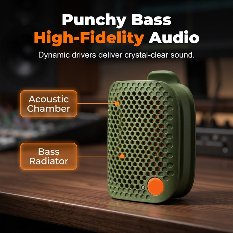 Portable Bluetooth altavoz con TWS estéreo IPX5 impermeable Mini altavoz inalámbrico