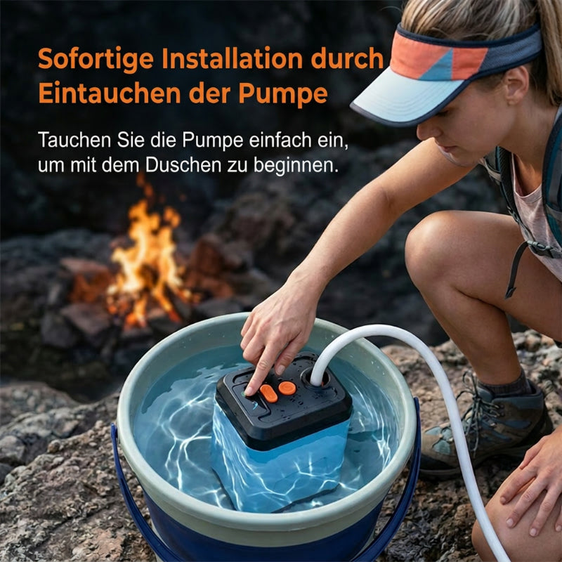 🏆 Último día de venta 50% de descuento 🔥 Ducha eléctrica portátil para camping y casas