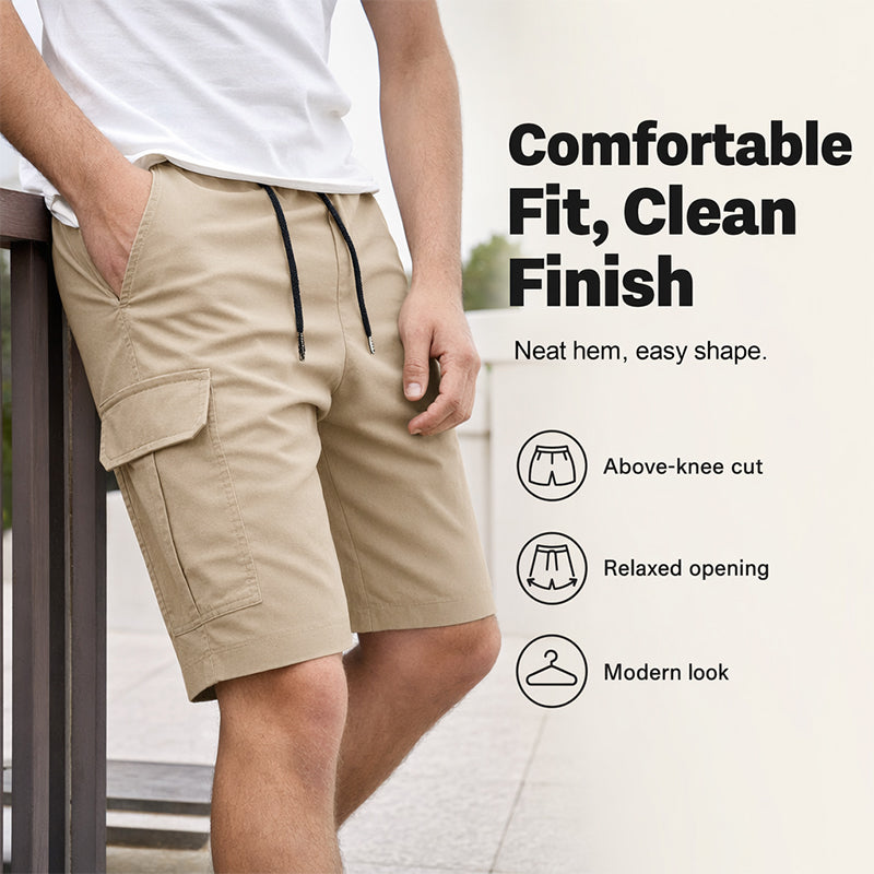 🩳 50% OFF NOW! 🧵 Men's Classic Cargo Stretch Shorts – Durable, comfortable & multi-pocket – Perfect for outdoor, travel or casual summer days 🌿✨