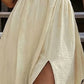 Vestido de verano sexy con cuello en V para mujer