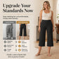 ⏳Time-Limited Special⏰Women's High-Waisted Stretch Cropped Pants