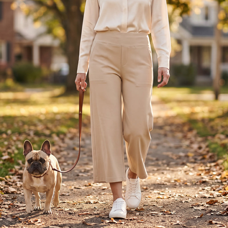 ⏳Time-Limited Special⏰Women's High-Waisted Stretch Cropped Pants