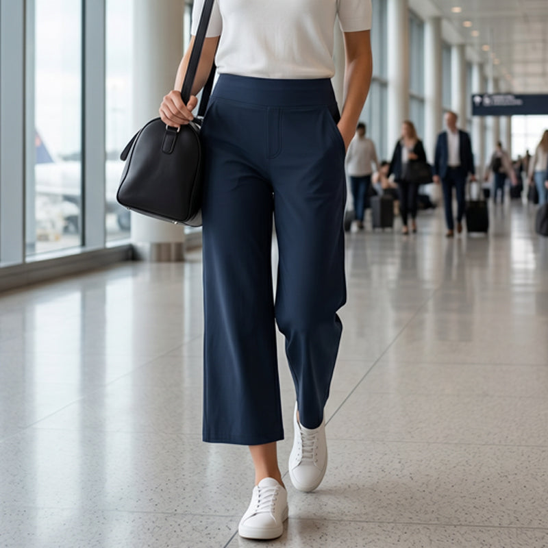 ⏳Time-Limited Special⏰Women's High-Waisted Stretch Cropped Pants
