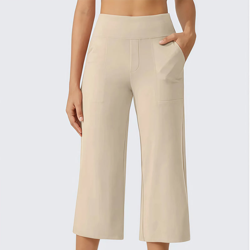 ⏳Time-Limited Special⏰Women's High-Waisted Stretch Cropped Pants