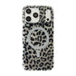 Funda para iPhone con Estampado de Leopardo Magnética